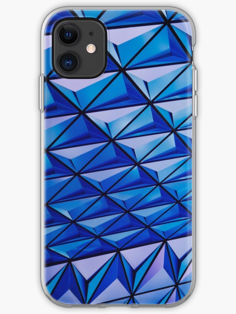 Blaues Glas Iphone Hulle Cover Von Codingbee33 Redbubble