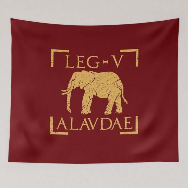 Item preview, Legio V Alaudae Elephant Emblem Roman Legion designed and sold by zeno27.