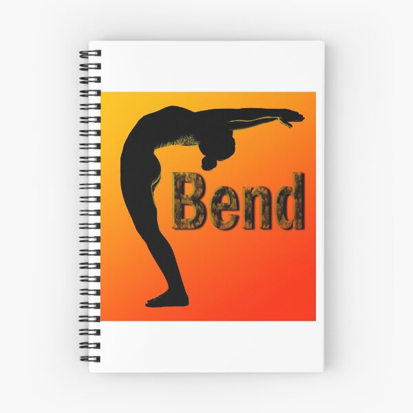 Item preview, Yoga Poses - Red and Orange Background Back Bend designed and sold by SadSacDesigns.