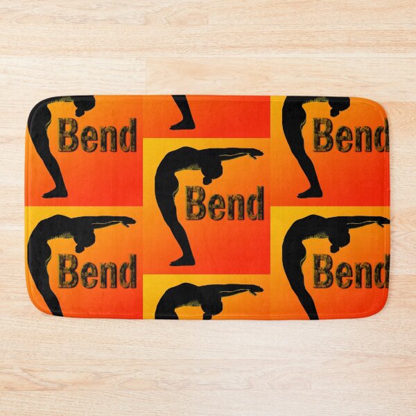 Item preview, Yoga Poses - Red and Orange Background Back Bend designed and sold by SadSacDesigns.
