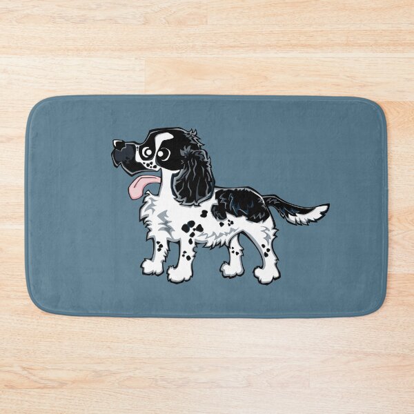 Item preview, Cocker Spaniel - Blue Roan (Full Body) BLUE BG designed and sold by TheChicken.