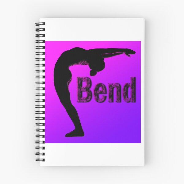 Item preview, Yoga Poses - Pink And Purple Background Back Bend designed and sold by SadSacDesigns.