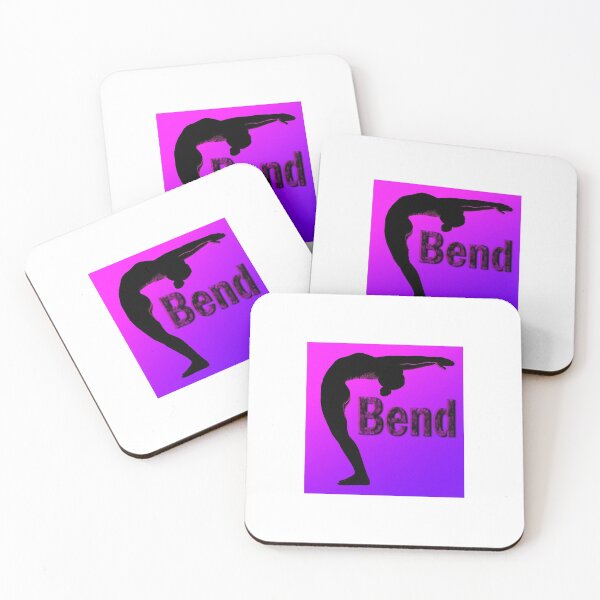 Item preview, Yoga Poses - Pink And Purple Background Back Bend designed and sold by SadSacDesigns.