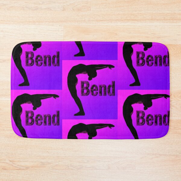 Item preview, Yoga Poses - Pink And Purple Background Back Bend designed and sold by SadSacDesigns.