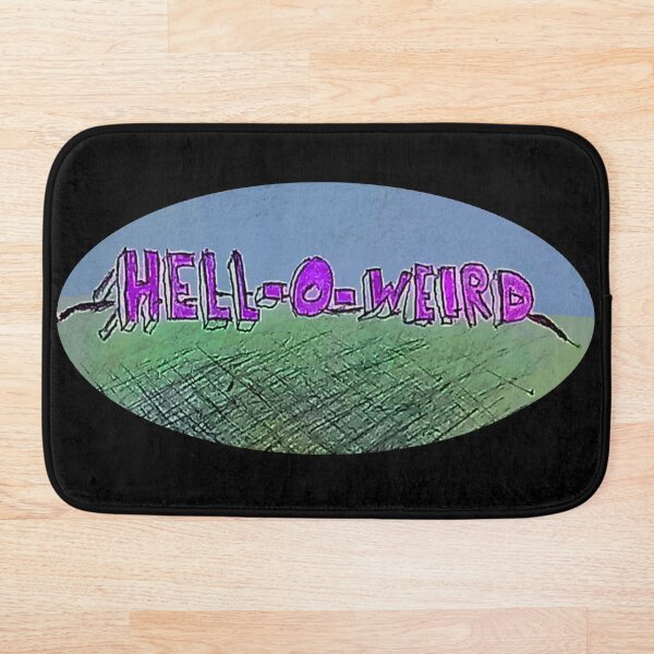 Hell-O-Weird Bath Mat