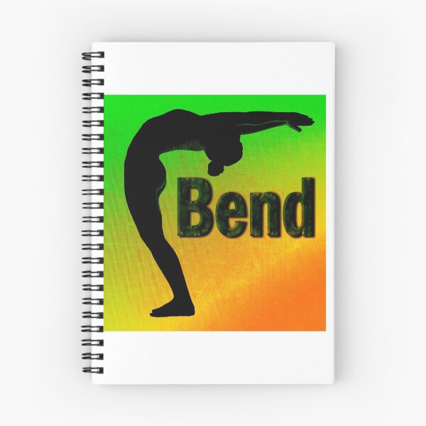 Item preview, Yoga Poses - Green and Orange Background Back Bend designed and sold by SadSacDesigns.