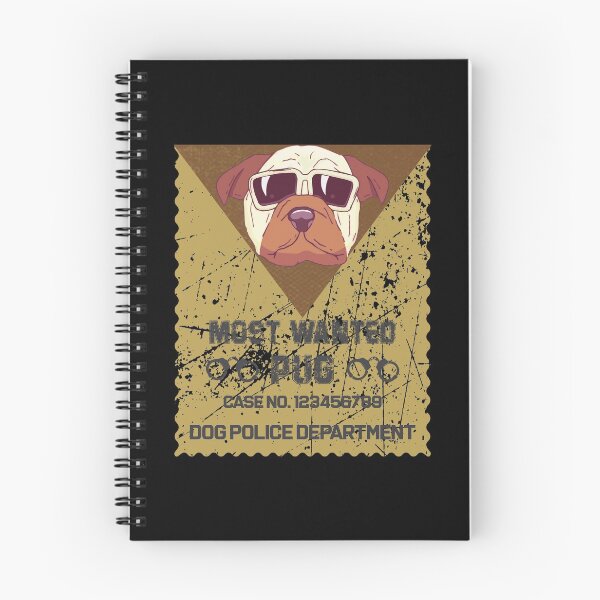 Item preview, Most wanted pug designed and sold by saechla.
