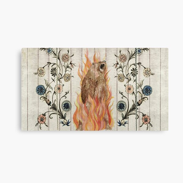 Item preview, Midsommar Bear Painting  designed and sold by cupidchu.
