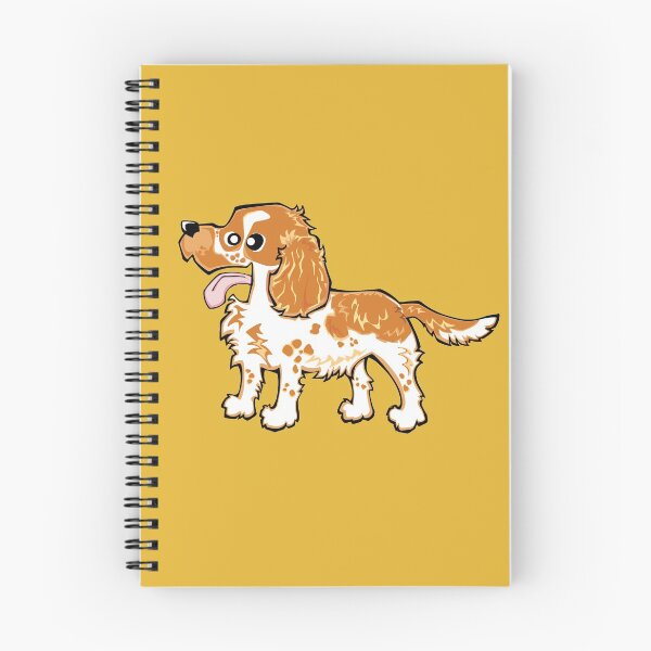 Item preview, Cocker Spaniel - Orange Roan (Full Body) YELLOW BG designed and sold by TheChicken.