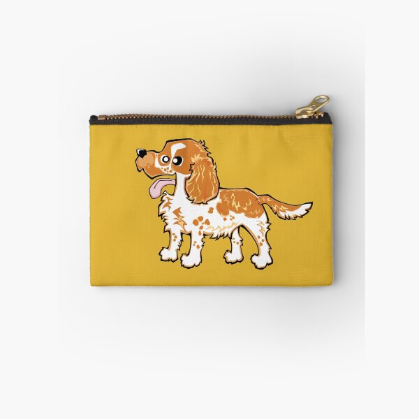 Item preview, Cocker Spaniel - Orange Roan (Full Body) YELLOW BG designed and sold by TheChicken.