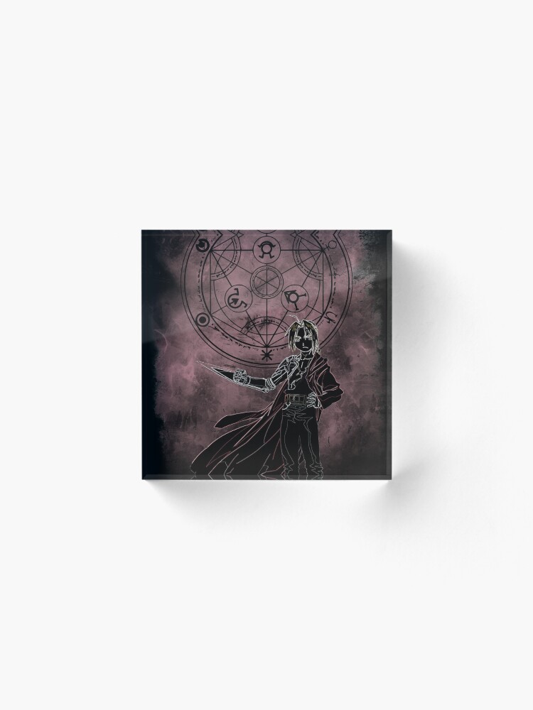 Alternate view of full metal awakening Acrylic Block
