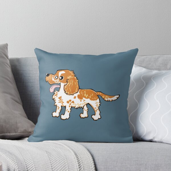 Item preview, Cocker Spaniel - Orange Roan (Full Body) BLUE BG designed and sold by TheChicken.