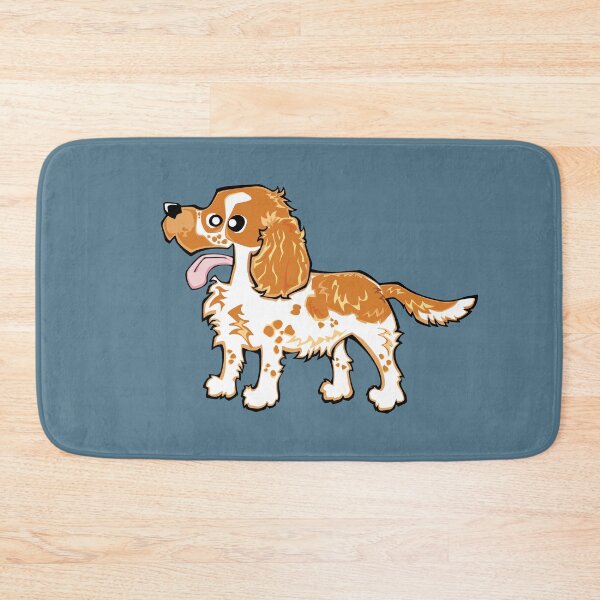 Item preview, Cocker Spaniel - Orange Roan (Full Body) BLUE BG designed and sold by TheChicken.