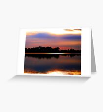 Smooth Water Greeting Card