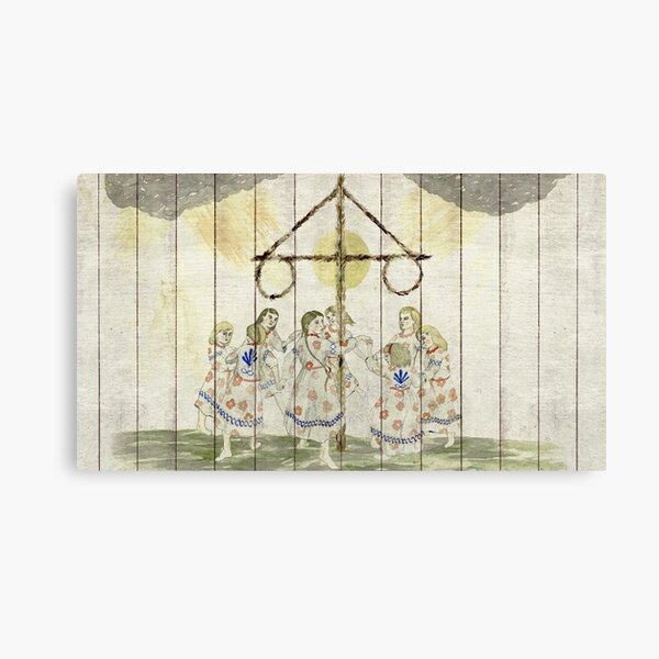 Item preview, Midsommar May Queen Painting designed and sold by cupidchu.
