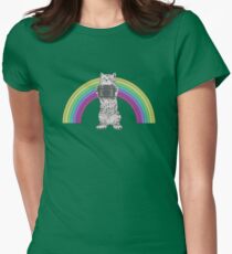 LOMO KITTY! Women's Fitted T-Shirt