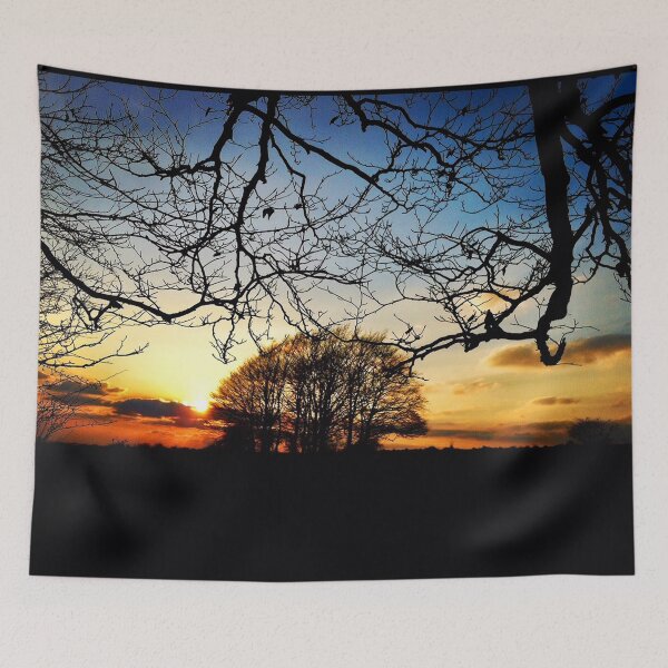 Item preview, MKW-LS.125 - Gloucestershire sunset designed and sold by Katrina Morgan.