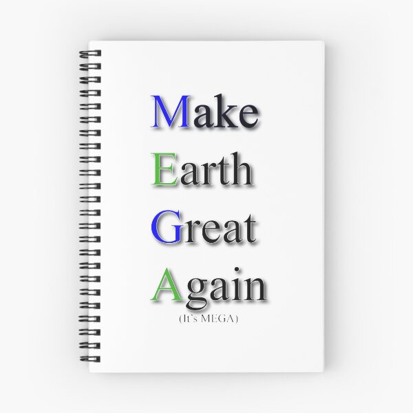 Item preview, MEGA: Make Earth Great Again. Fight Climate Change designed and sold by HeardUWereDead.
