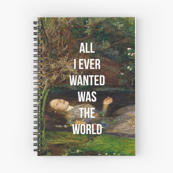 Item preview, All I Ever Wanted Was The World designed and sold by lauraroslin.