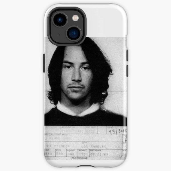 Keanu Reeves 90s Mugshot iPhone Tough Case