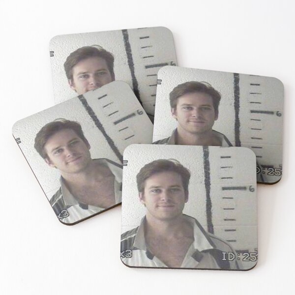 Item preview, Armie Hammer Mugshot designed and sold by cupidchu.