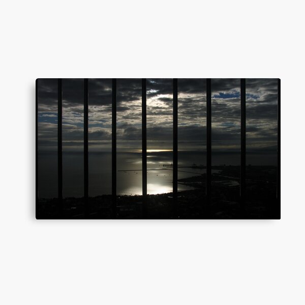 Imprisoned Sunrise - Castle Hill, Queensland Canvas Print