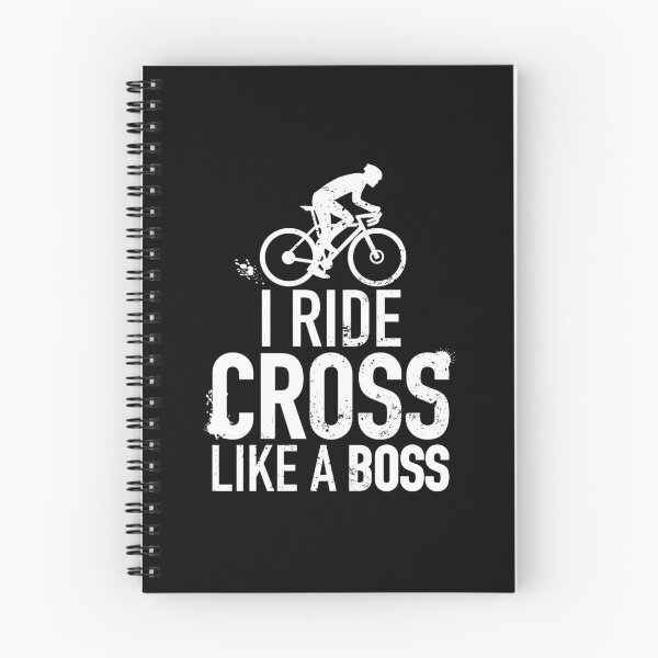 Item preview, I Ride Cross like a Boss - cyclocross cx designed and sold by Designsupremacy.