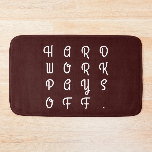 Item preview, Hard Work Pays Off designed and sold by hadicazvysavaca.