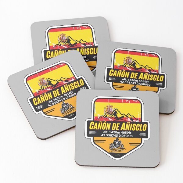 Item preview, Cañon del Añisclo Spain Espana Motorcycle T-Shirt & Sticker - Ive Done It! 03 designed and sold by OuterShellUK.