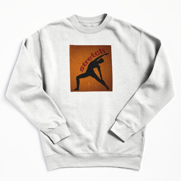 Item preview, Yoga Poses -  Brown Background Stretch designed and sold by SadSacDesigns.
