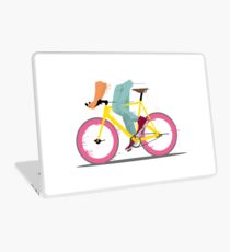fixie bicycle Laptop Skin