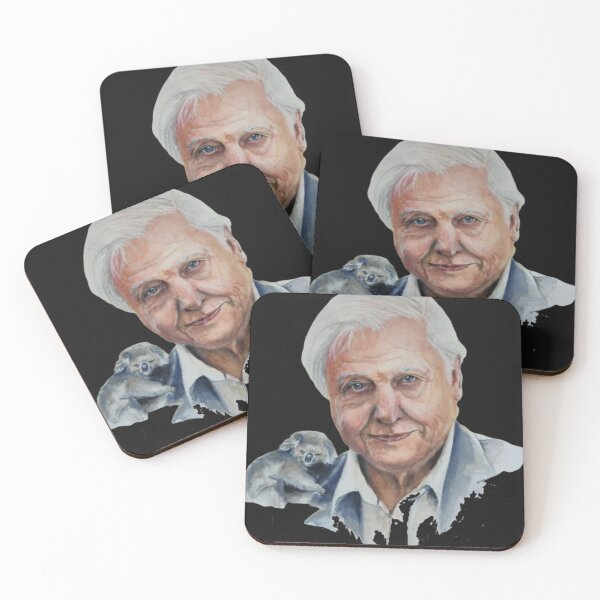 Item preview, Sir David Attenborough with a friend in need  designed and sold by TinoThreads.