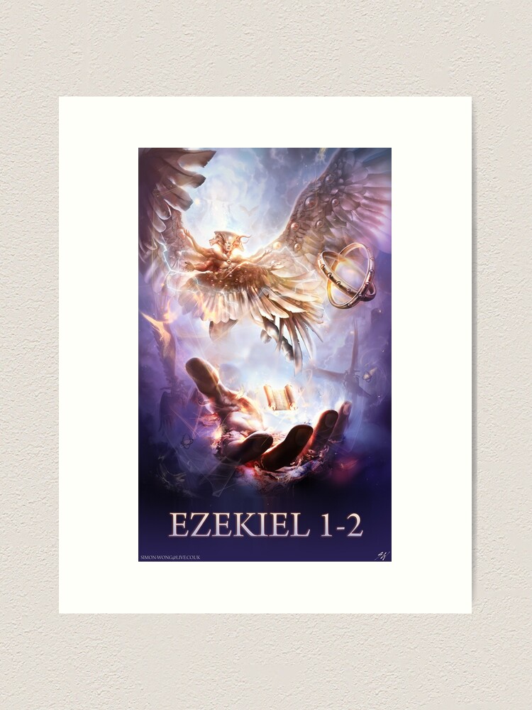 Bomberg、Vision of Ezekiel、希少画集画、新品額付 Bomberg、Vision of Ezekiel、希少画集画、新品額付