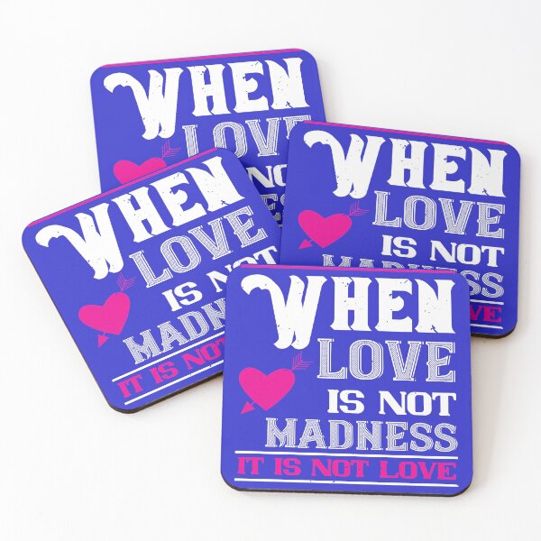Item preview, When love is not madness it is not love designed and sold by TinoThreads.