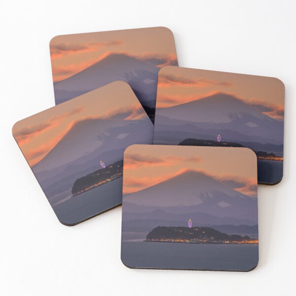 Item preview, Enoshima in the Shadow of Mount Fuji designed and sold by Jordan McChesney.