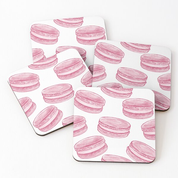 Item preview, Hot Pink Macaron Pattern designed and sold by carabara.