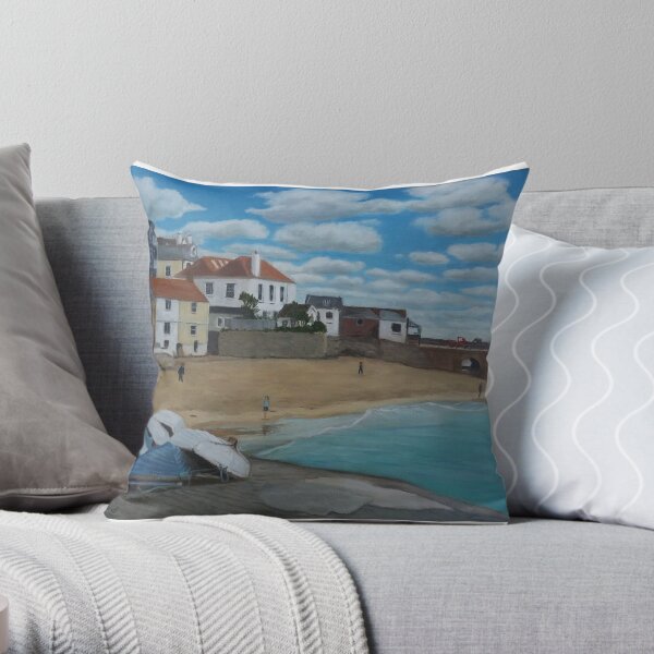 Upturned boats Throw Pillow