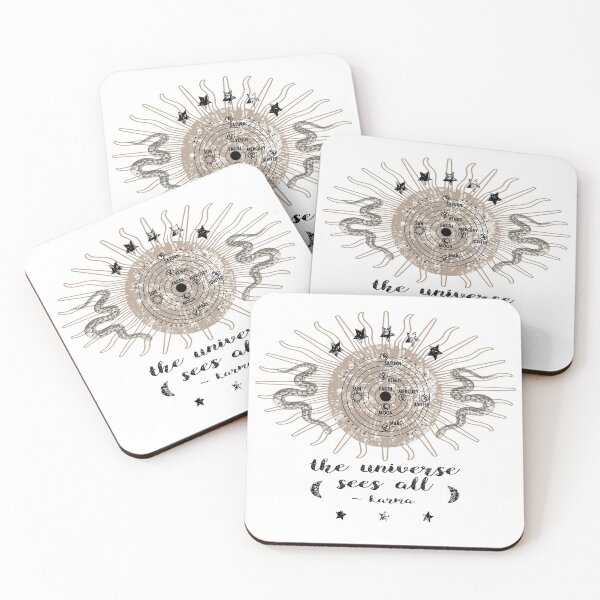 Item preview, Universe sun moon stars snake animals mythology rays karma saying inspiration gift idea birthday Saturn planets global belief Saturn Jupiter star system galaxy astronomy astronomer designed and sold by Romea.