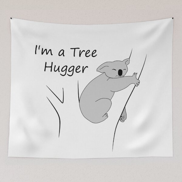 Item preview, Im a Tree Hugger! Koala designed and sold by nutmegfairy.