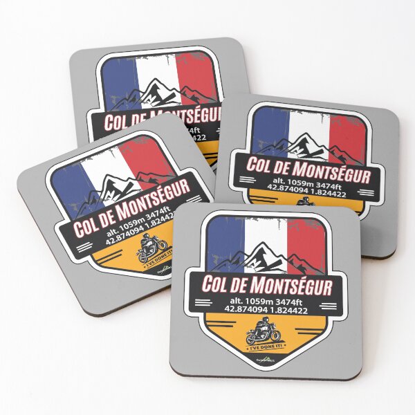 Item preview, Col de Montségur France Motorcycle T-Shirt & Sticker - Ive Done It! 03 designed and sold by OuterShellUK.