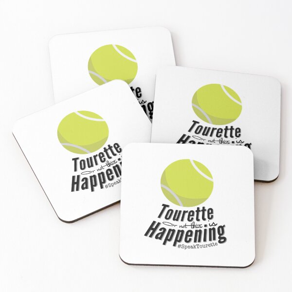 Item preview, Tourette Or Not This Is Happening, Tennis - Tourettes Syndrome Awareness  designed and sold by MJDezigns.