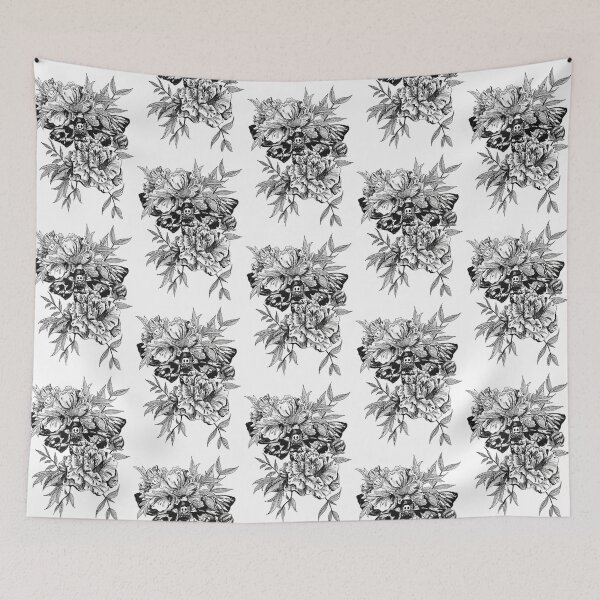 Item preview, Flowery butterfly designed and sold by Chattedlastreet.