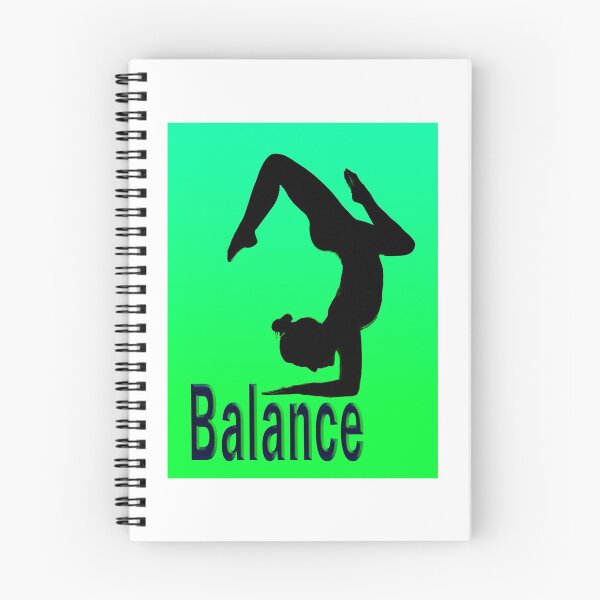 Item preview, Yoga Poses - Green Background Balance designed and sold by SadSacDesigns.