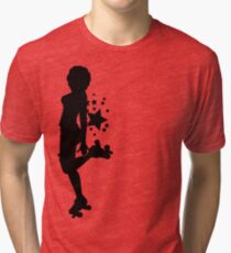 Sass E. Silhouette Tri-blend T-Shirt