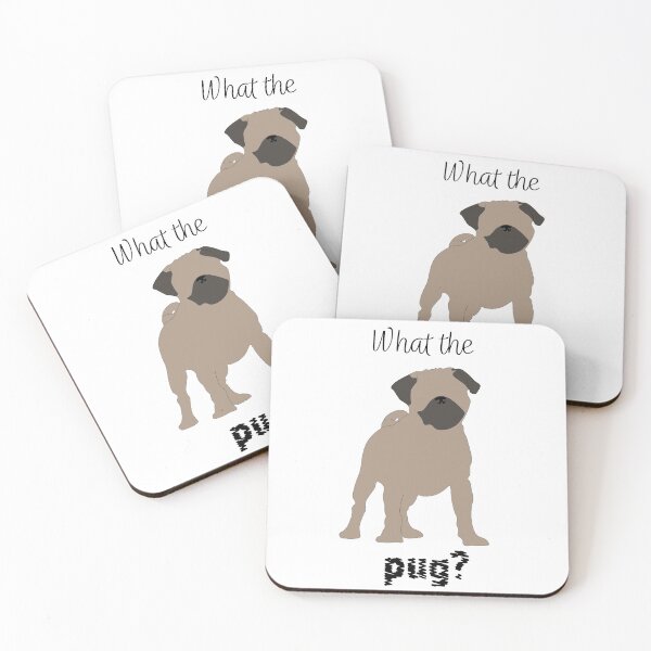 Item preview, What the pug? designed and sold by Turquoise Tortoise.