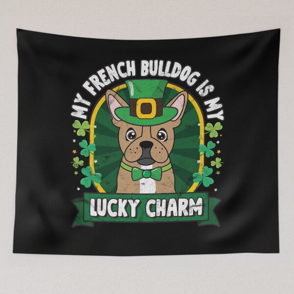 Item preview, Frenchie is my Lucky Charm St Patricks designed and sold by rafaeltto.