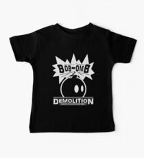 Bob-Omb Demolition White Baby Tee