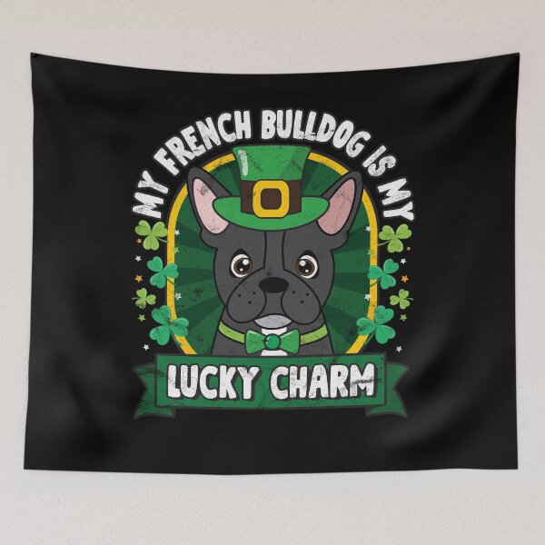 Item preview, Frenchie is my Lucky Charm St Patricks designed and sold by rafaeltto.