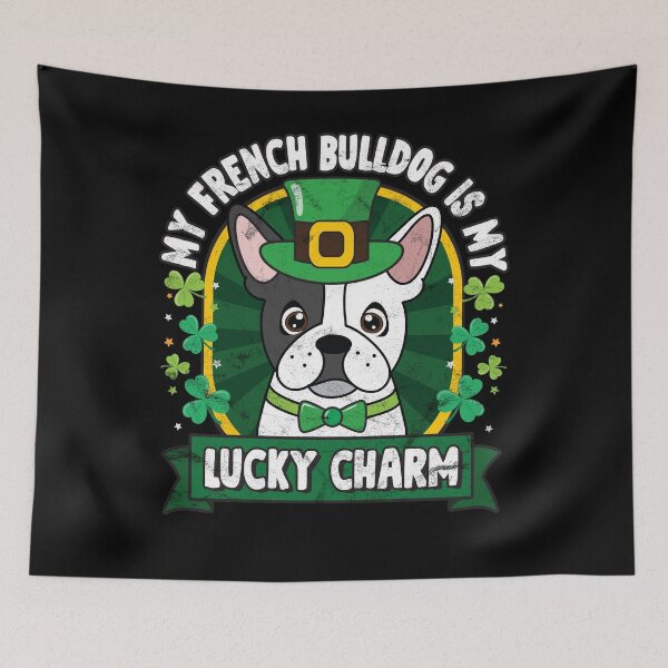 Item preview, Frenchie is my Lucky Charm St Patricks designed and sold by rafaeltto.