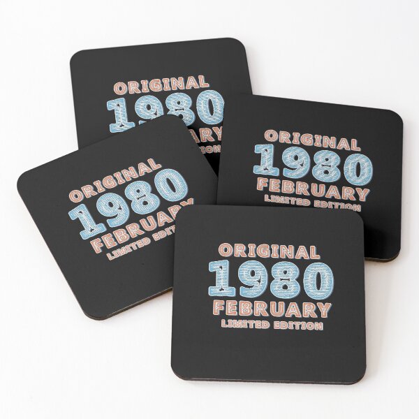 Item preview, Kopie von Kopie von Born in 1980 - Present 40th birthday Vintage 1980 designed and sold by Dubbra.